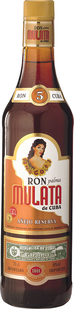 Mulata Añejo Reserva 5 YO 70cl 38º (R) x6