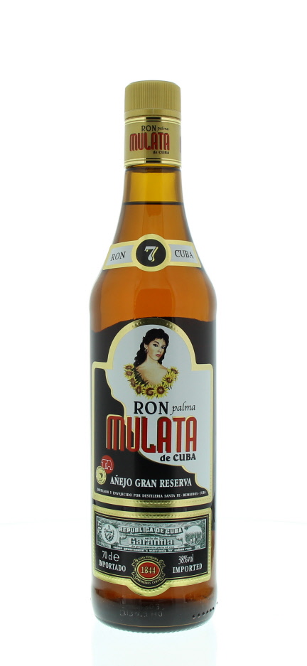 Mulata Añejo Gran Reserva 7 YO 70cl 38º (R) x6