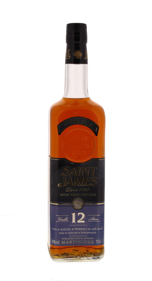 Saint James Très Vieux 12 YO 70cl 43º (R) GBX x6