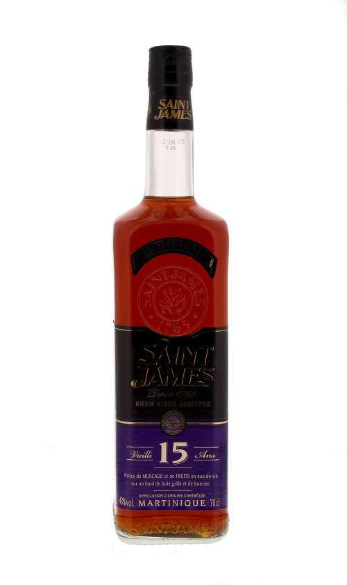Saint James Très Vieux 15 YO 70cl 43º (R) GBX x6