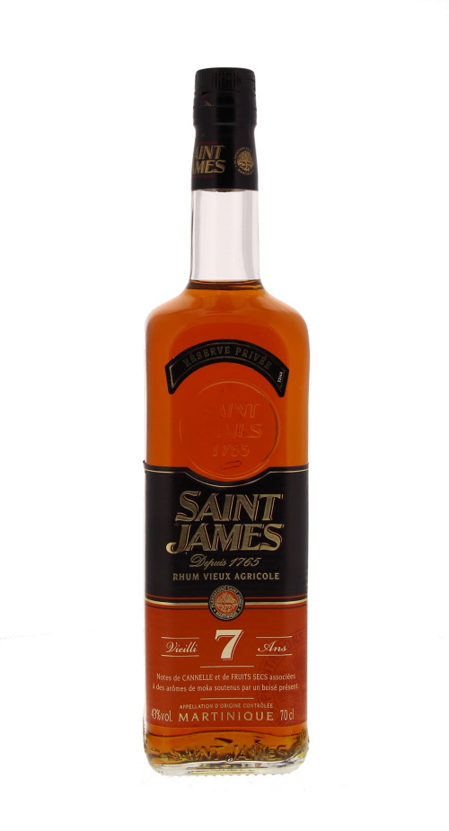 Saint James Très Vieux 7 YO 70cl 43º (R) GBX x6