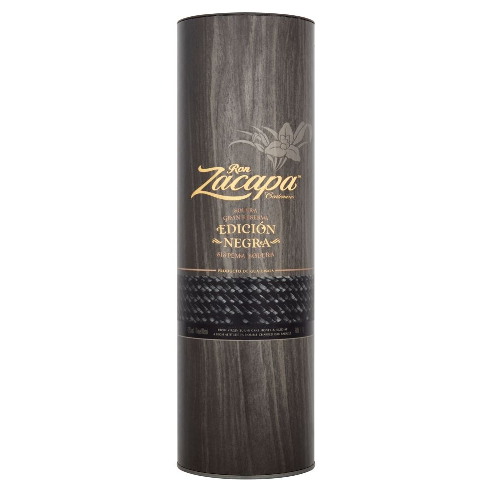 Zacapa Edición Negra 100cl 43º (R) GBX x6