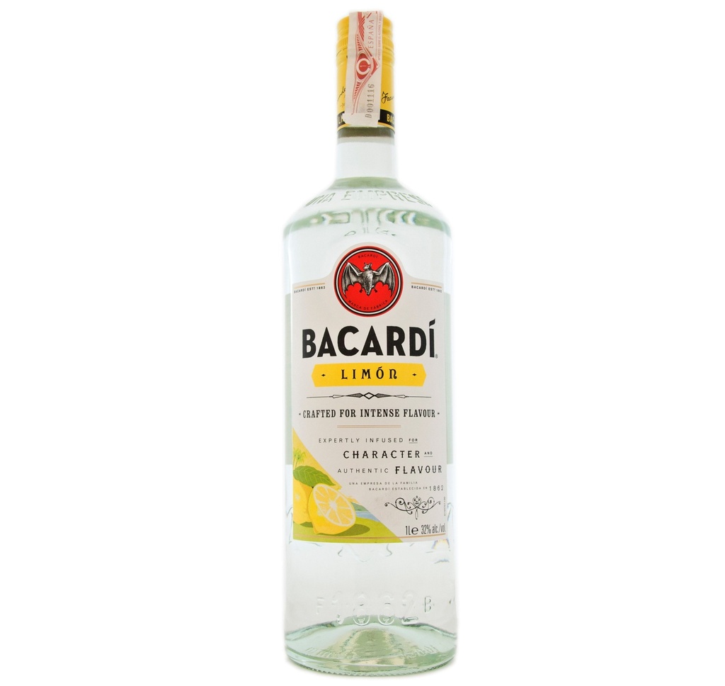 Bacardi Limon 100cl 32º (R) x6