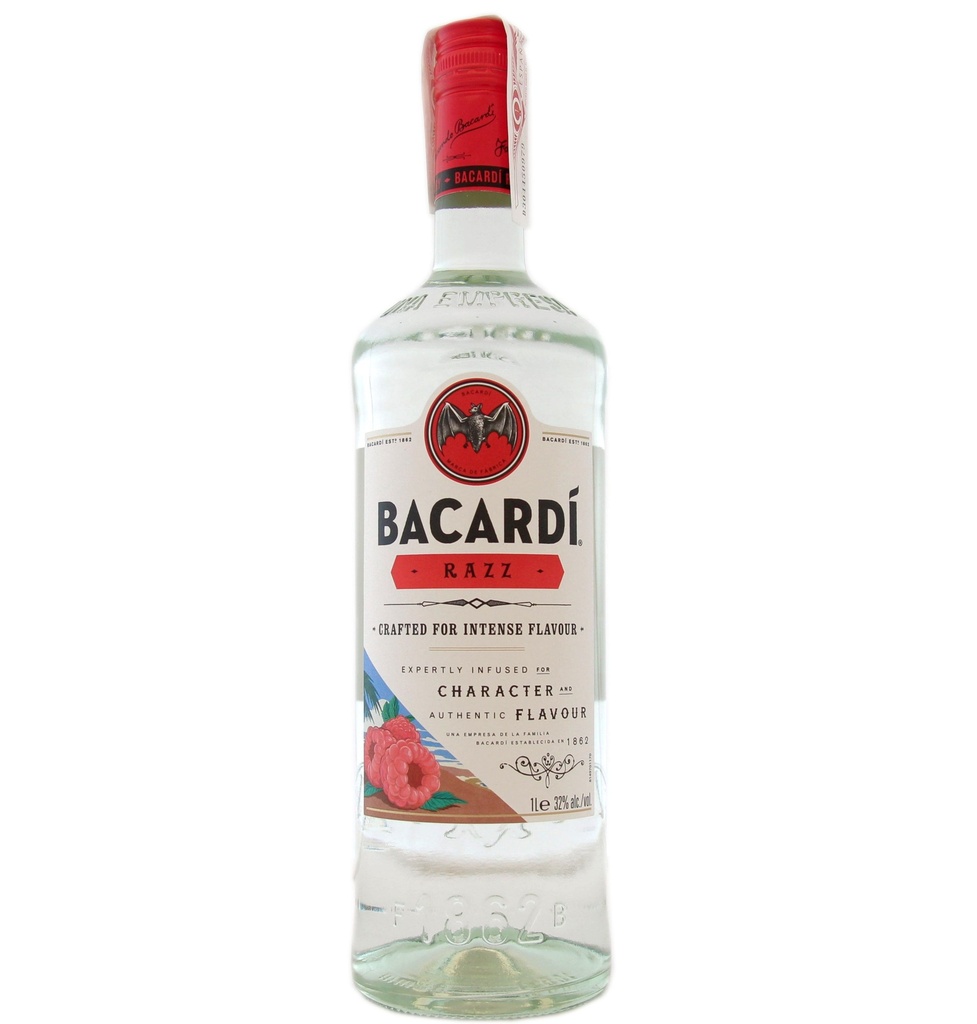 Bacardi Razz 100cl 32º (R) x6