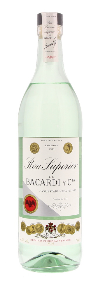 Bacardi Heritage 1909 70cl 44,5º (R) x6