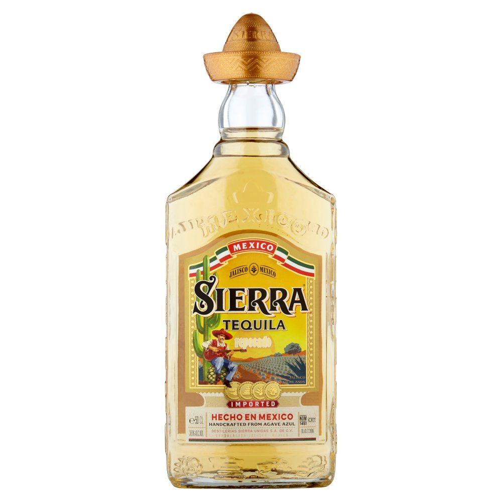 Sierra Tequila Reposado 50cl 38º (R) x6