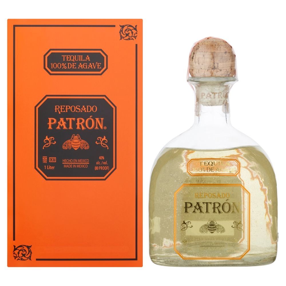 Patron Reposado 100cl 40º (R) GBX x6