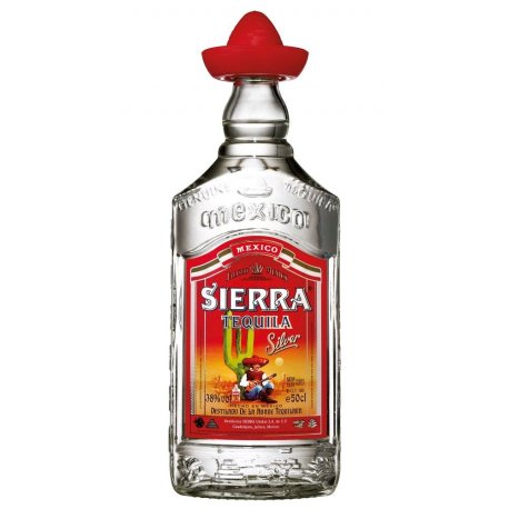 Sierra Tequila Silver 50cl 38º (R) x6