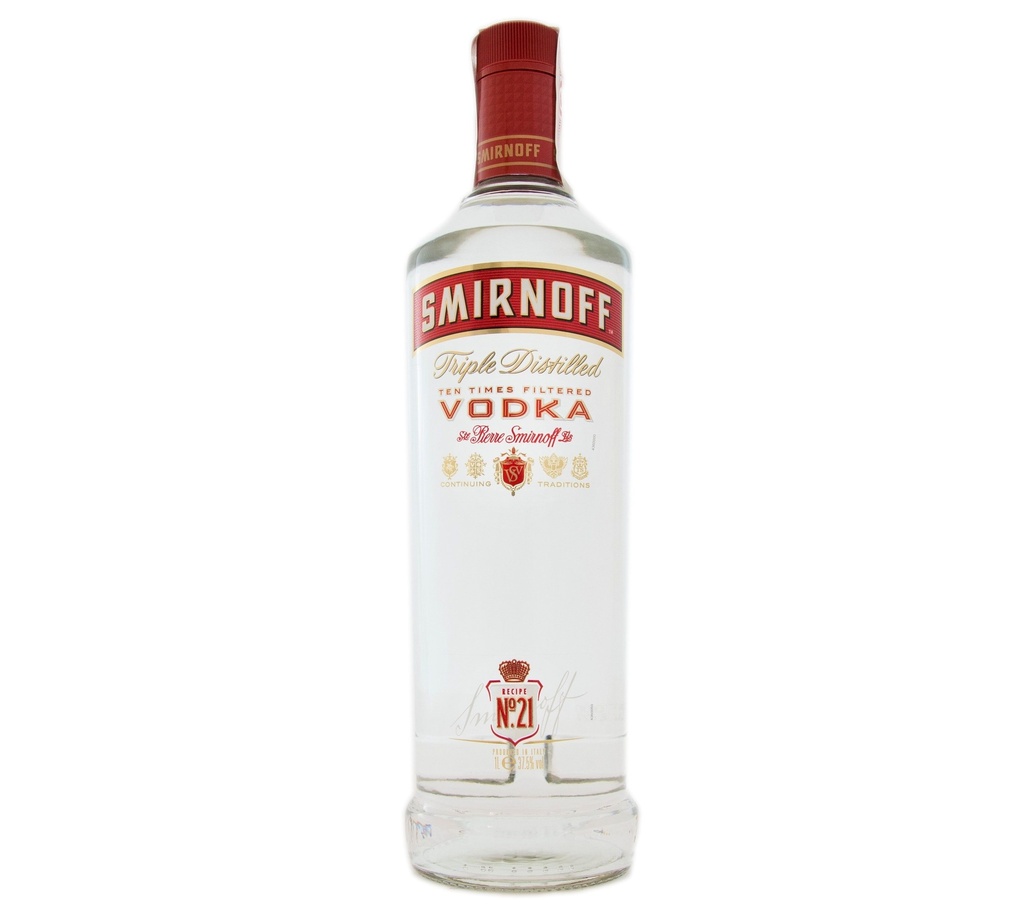 Smirnoff Red 100cl 37,5º (NR) x6