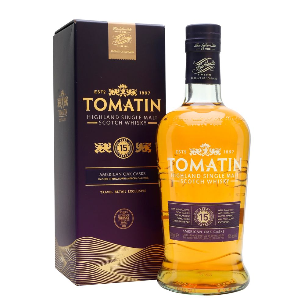 Tomatin 15 YO 70cl 46º (R) GBX x6