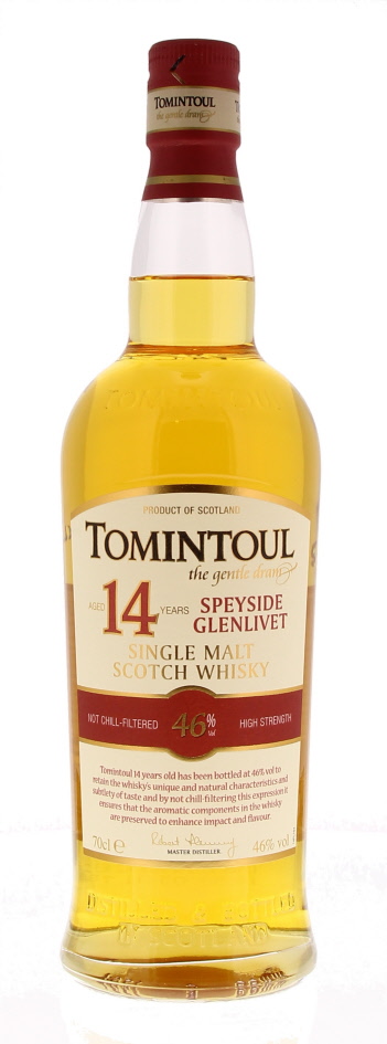 Tomintoul 14 YO 70cl 46º (R) GBX x6