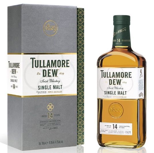 Tullamore Dew 14 YO Single Malt 70cl 41,3º (R) GBX x6
