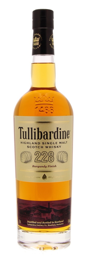 Tullibardine 228 Burgundy Finish 70cl 43º (R) GBX x6