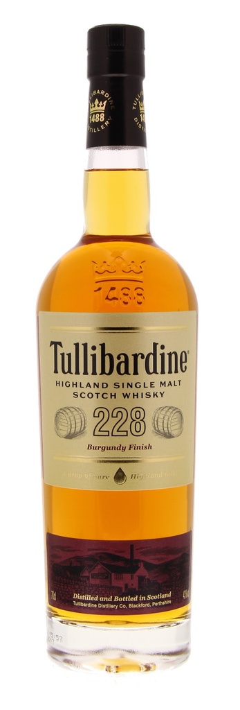 Tullibardine 228 Burgundy Finish 70cl 43º (R) x6