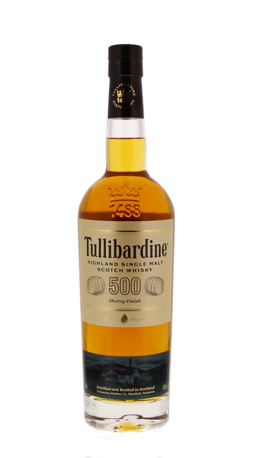 Tullibardine 500 Sherry Finish 70cl 43º (R) GBX x6