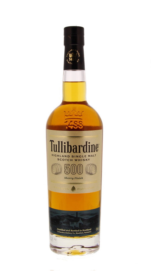 Tullibardine 500 Sherry Finish 70cl 43º (R) x6