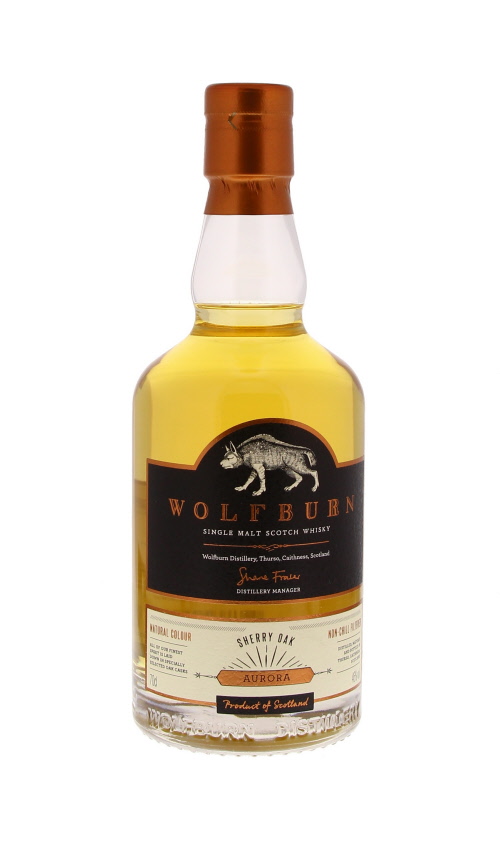 Wolfburn Aurora Sherry Oak 70cl 46º (R) GBX x6