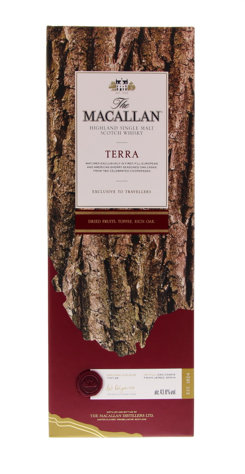 Macallan Terra 70cl 43,8º (R) GBX x6