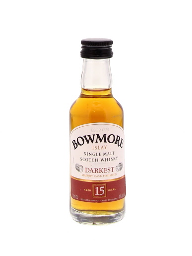 Bowmore 15 YO 5cl 43º (R) GBX x96