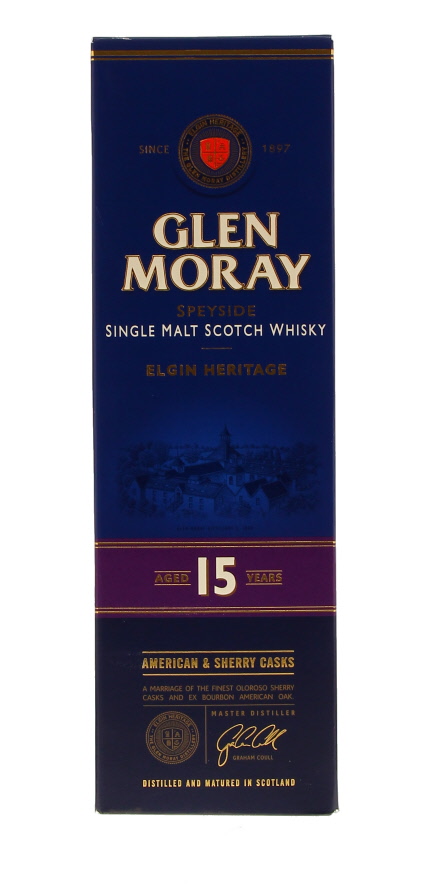 Glen Moray 15 YO Heritage 70cl 40º (R) GBX x6