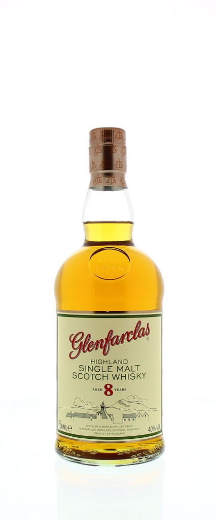 Glenfarclas 8 YO 70cl 40º (R) GBX x6