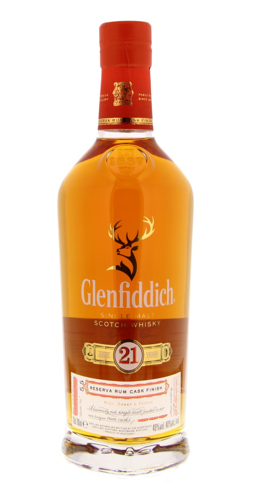 Glenfiddich 21 YO Reserva Rum Cask Finish 70cl 40º (R) x3