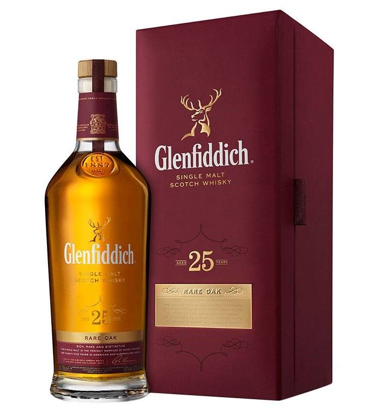 Glenfiddich 25 YO 70cl 43º (R) GBX x3