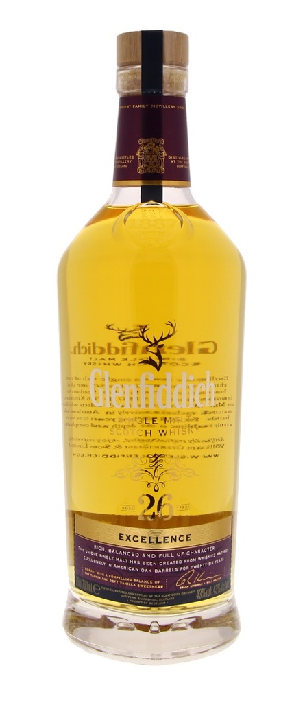 Glenfiddich 26 YO 70cl 43º (R) x3