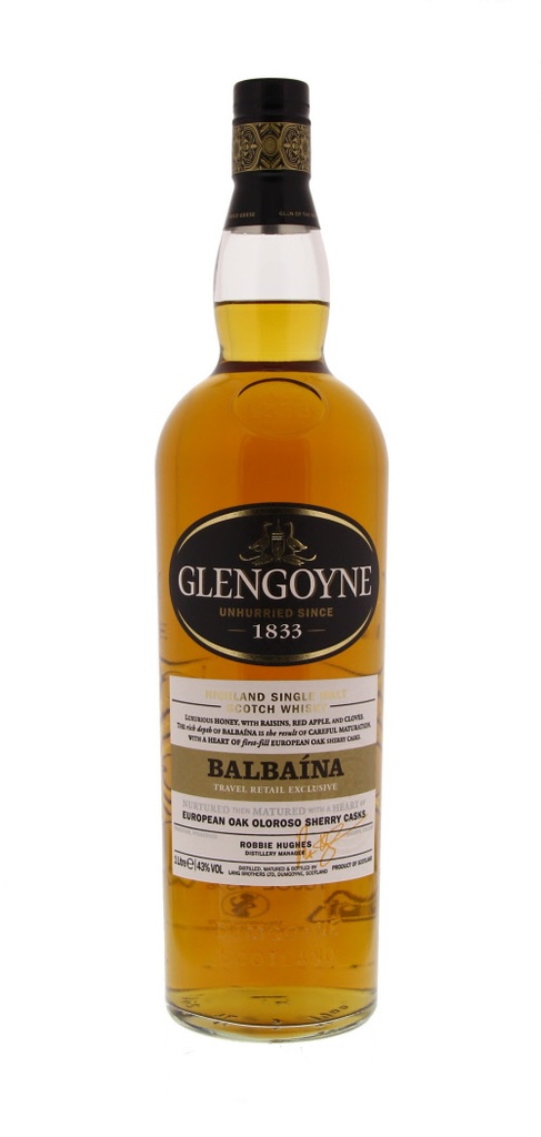Glengoyne Balbaína European Oloroso Sherry Casks 100cl 43º (R) GBX x12