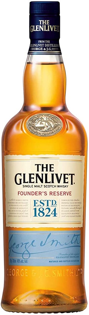 Glenlivet Founder's Reserve 70cl 40º (R) GBX x3