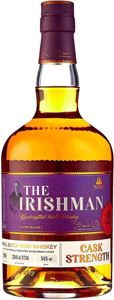 Irishman Cask Strength 70cl 54º (R) x3