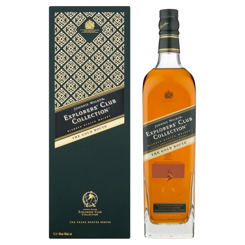 Johnnie Walker Explorers Gold Route 100cl 40º (R) GBX x6