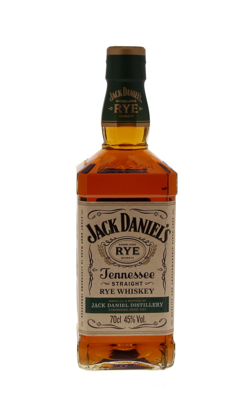 Jack Daniel's Straight Rye 70cl 45º (R) x6