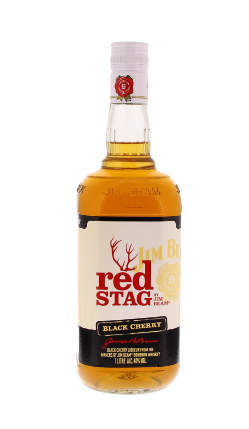 Jim Beam Red Stag Black Cherry 100cl 40º (R) x12