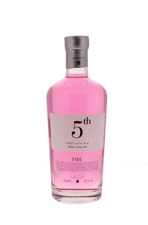 5Th Fire Pink Gin 70cl 42º (R) x6