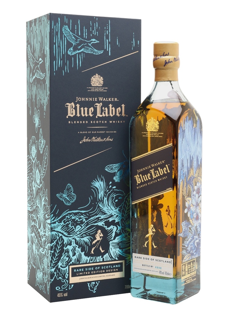 Johnnie Walker Blue Rare Side Of Scotland 70cl 40º (R) x4