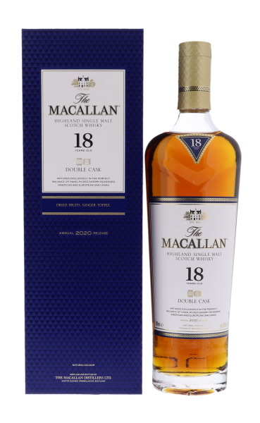 Macallan Double Cask 18 YO 70cl 43º (R) GBX x6
