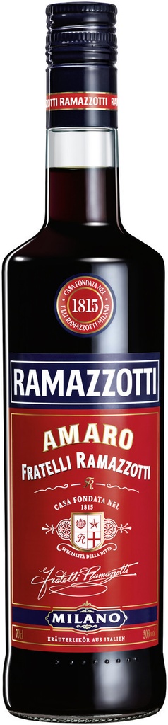 Ramazzotti Amaro 70cl 30º (NR) x6