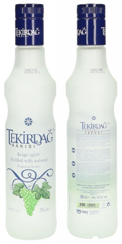 Tekirdag Rakisi 35cl 45º (NR) x12