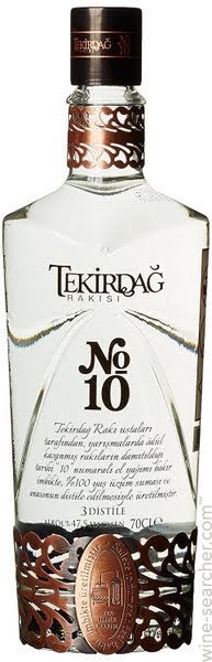 Tekirdag Rakisi NO.10 70cl 47,50º (NR) x6