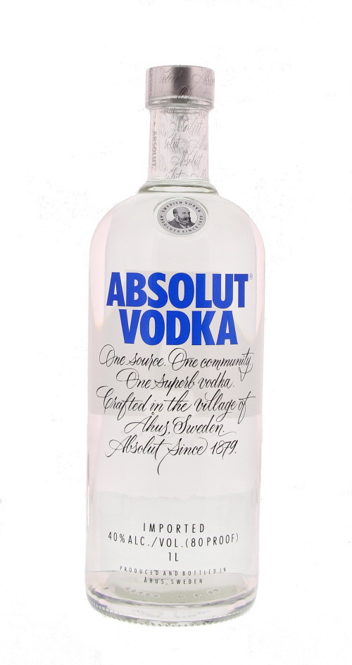 Absolut Blue 100cl 40º (R) x12