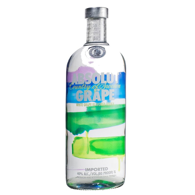 Absolut Grape 100cl 40º (R) x12