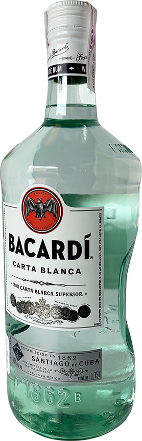 Bacardi Carta Blanca 175cl 40º (NR) x6