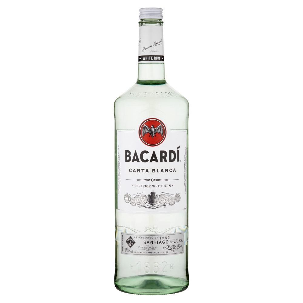 Bacardi Carta Blanca 300cl 37,5º (R) x1
