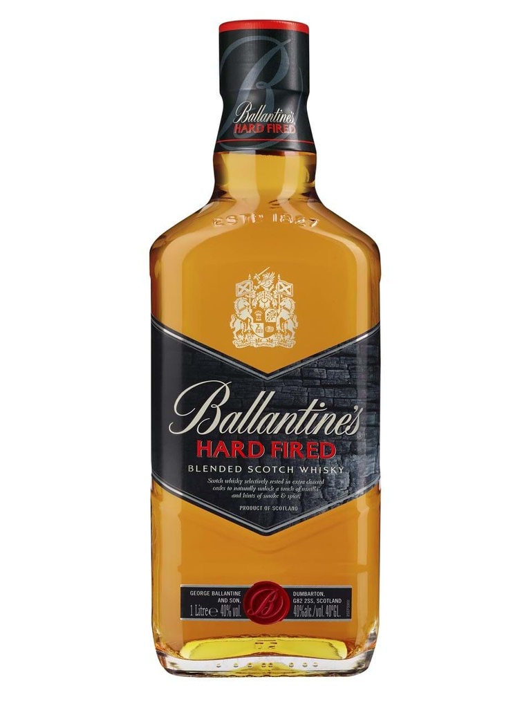Ballantine's Hard Fired 100cl 40º (R) x6