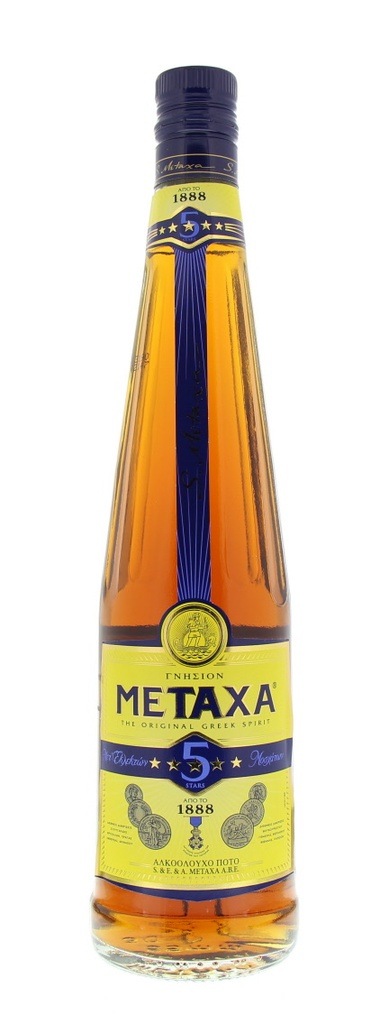 Metaxa 5* Star 70cl 38º (R) x6
