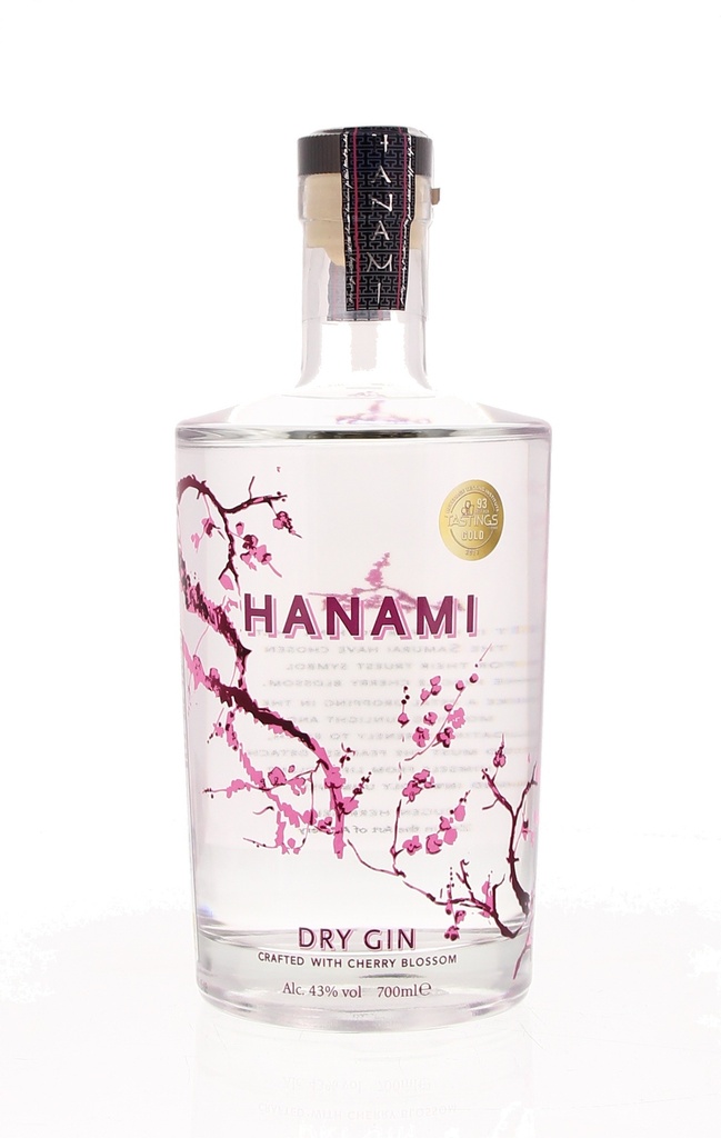 Hanami Dry Gin 70cl 43º (R) x6