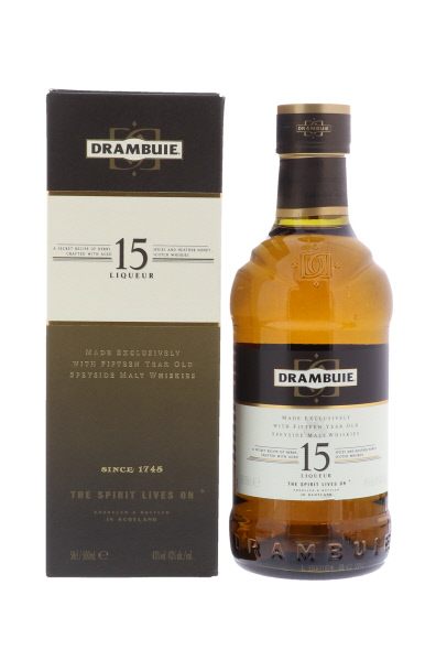 Drambuie 15Y Liqueur 50cl 43º (R) GBX x12