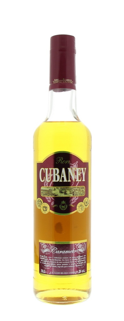 Cubaney Elixir de Ron Caramelo 70cl 30º (R) x6