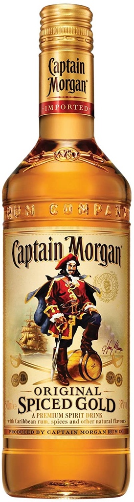 Captain Morgan Spiced Gold 50cl 35º (R) x12